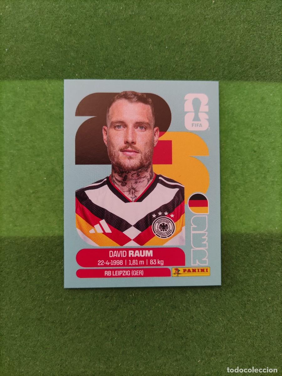 Cromos de F&uacute;tbol: Raum Alemania GER 4 Sticker Mundial 2026 FIFA World Cup / Sin pegar