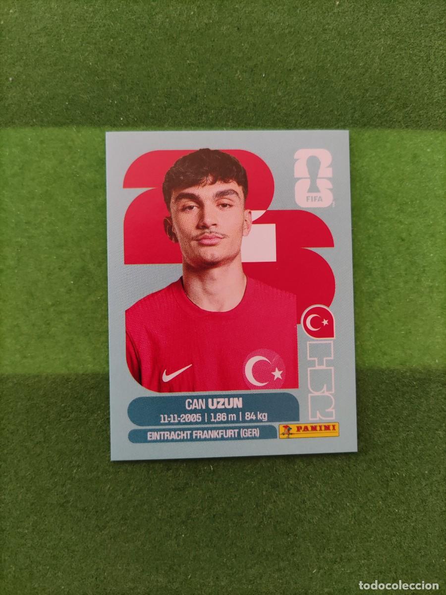 Cromos de F&uacute;tbol: Uzun Turqu&iacute;a TUR 17 Sticker Mundial 2026 FIFA World Cup / Sin pegar