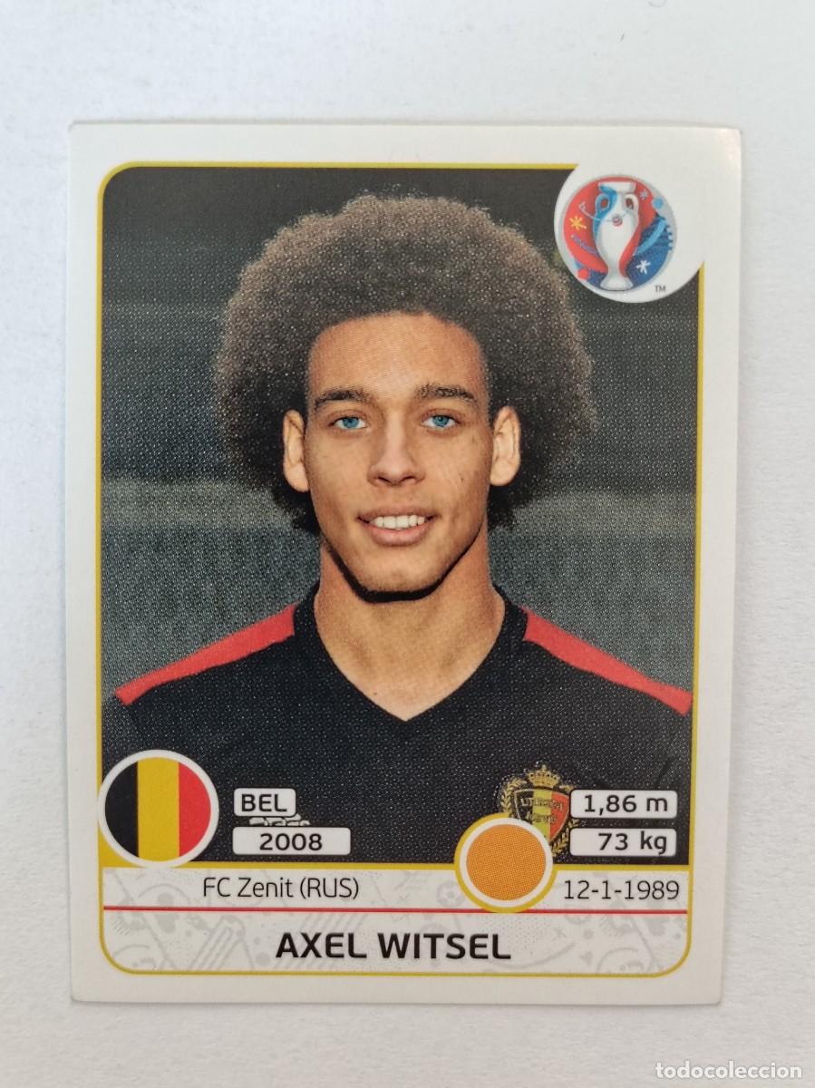 Cromos de F&uacute;tbol: #475 AXEL WITSEL (BELGICA) EURO FRANCIA 2016 PANINI