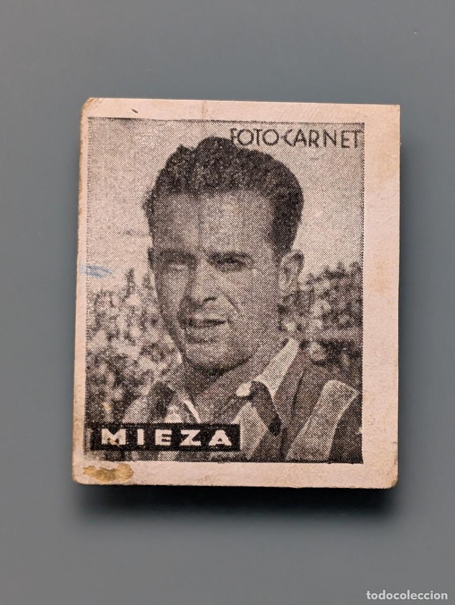 Cromos de F&uacute;tbol: RARO CROMO MIEZA ATLETICO BILBAO LIGA 1942 1943 1942/43 ED CISNE LIBRETA DEPORTIVA ATHLETIC CLUB