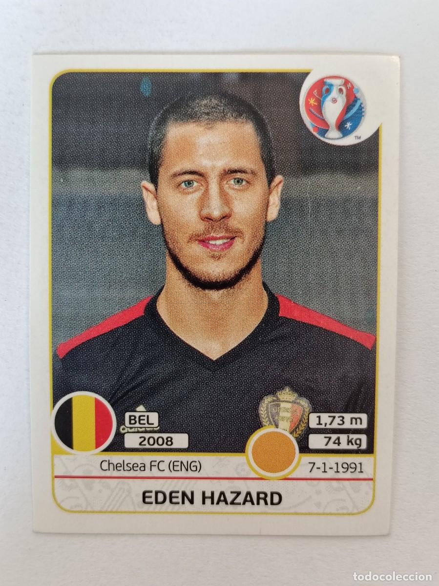 Cromos de F&uacute;tbol: #477 EDEN HAZARD (BELGICA) EURO FRANCIA 2016 PANINI