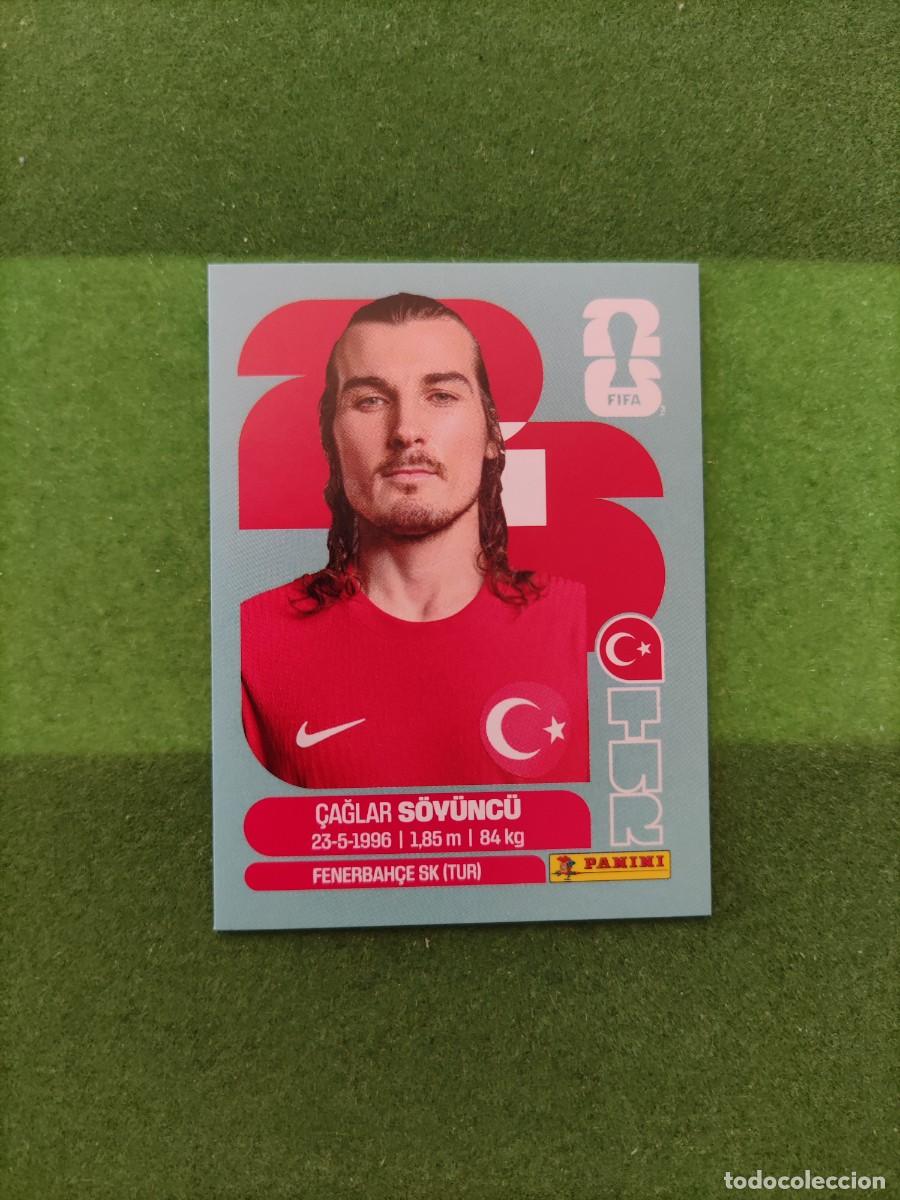 Cromos de F&uacute;tbol: S&ouml;y&uuml;nc&uuml; Turqu&iacute;a TUR 6 Sticker Mundial 2026 FIFA World Cup / Sin pegar
