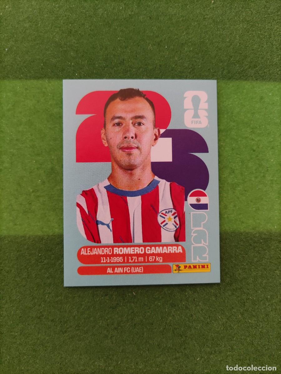 Cromos de F&uacute;tbol: Gamarra Paraguay PAR 16 Sticker Mundial 2026 FIFA World Cup / Sin pegar
