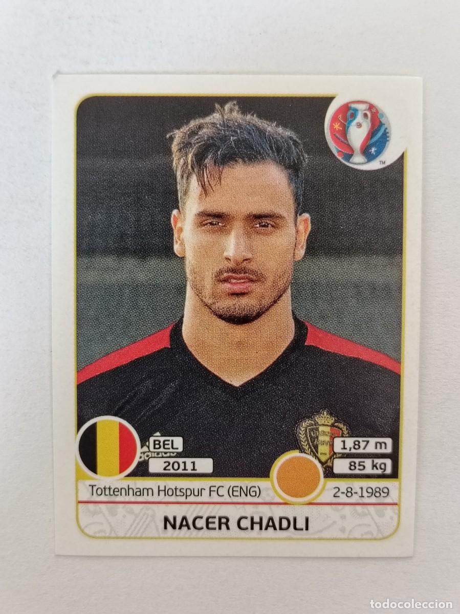 Cromos de F&uacute;tbol: #479 NACER CHADLI (BELGICA) EURO FRANCIA 2016 PANINI