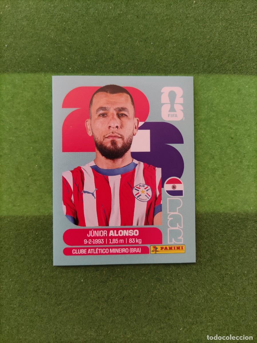 Cromos de F&uacute;tbol: Alonso Paraguay PAR 8 Sticker Mundial 2026 FIFA World Cup / Sin pegar