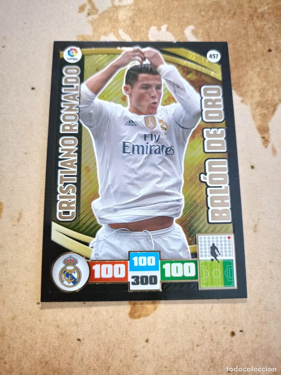 Cromos de F&uacute;tbol: Bal&oacute;n de oro 457 CRISTIANO RONALDO Adrenalyn 2015-16