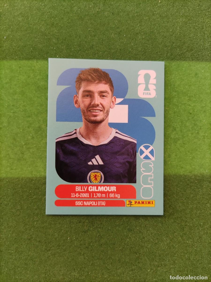 Cromos de F&uacute;tbol: Gilmour Escocia ESC 12 Sticker Mundial 2026 FIFA World Cup / Sin pegar