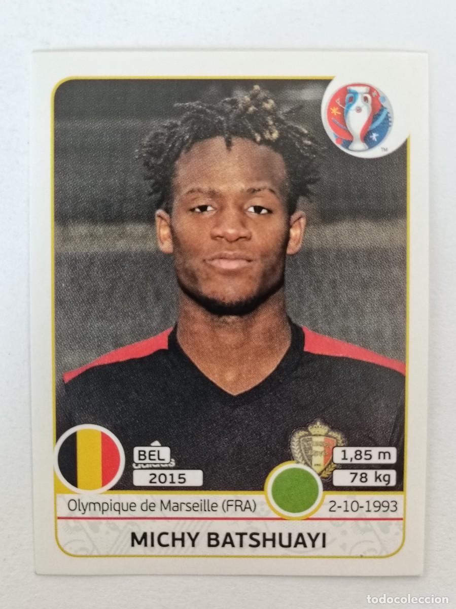 Cromos de F&uacute;tbol: #483 MICHY BATSHUAYI (BELGICA) EURO FRANCIA 2016 PANINI