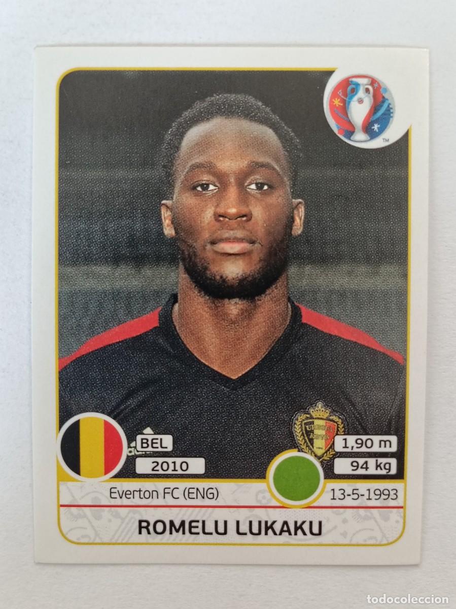 Cromos de F&uacute;tbol: #484 ROMELU LUKAKU (BELGICA) EURO FRANCIA 2016 PANINI