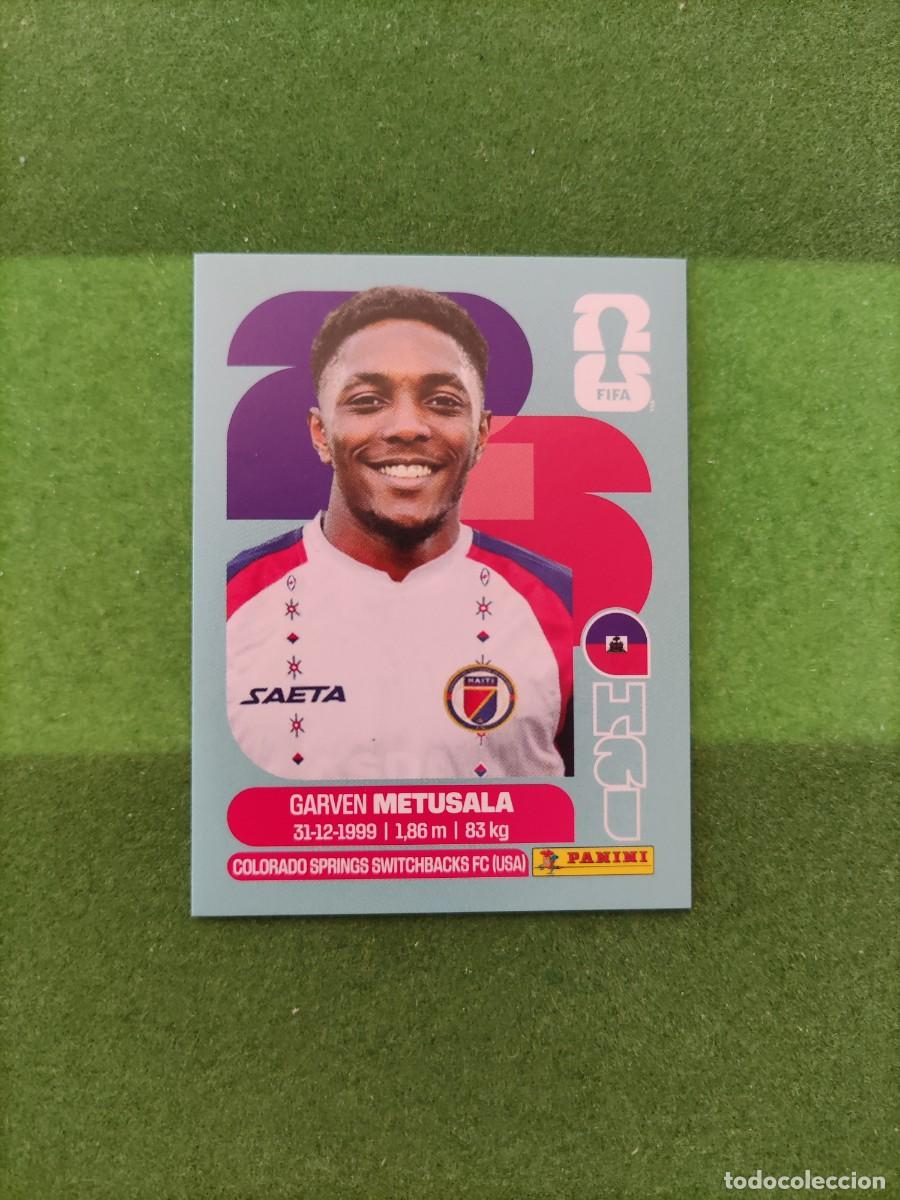 Cromos de F&uacute;tbol: Metusala Haiti HAI 8 Sticker Mundial 2026 FIFA World Cup / Sin pegar