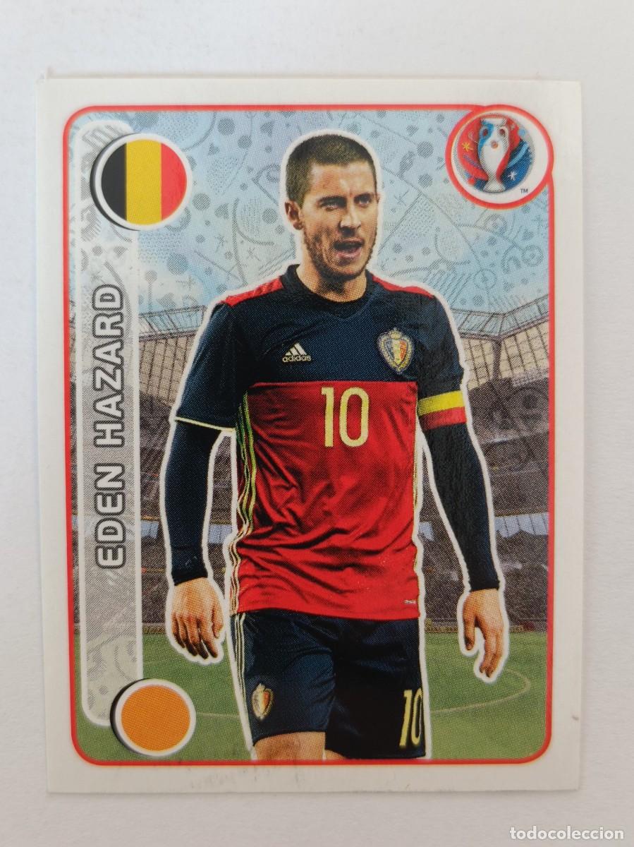 Cromos de F&uacute;tbol: #485 EDEN HAZARD (BELGICA) EURO FRANCIA 2016 PANINI