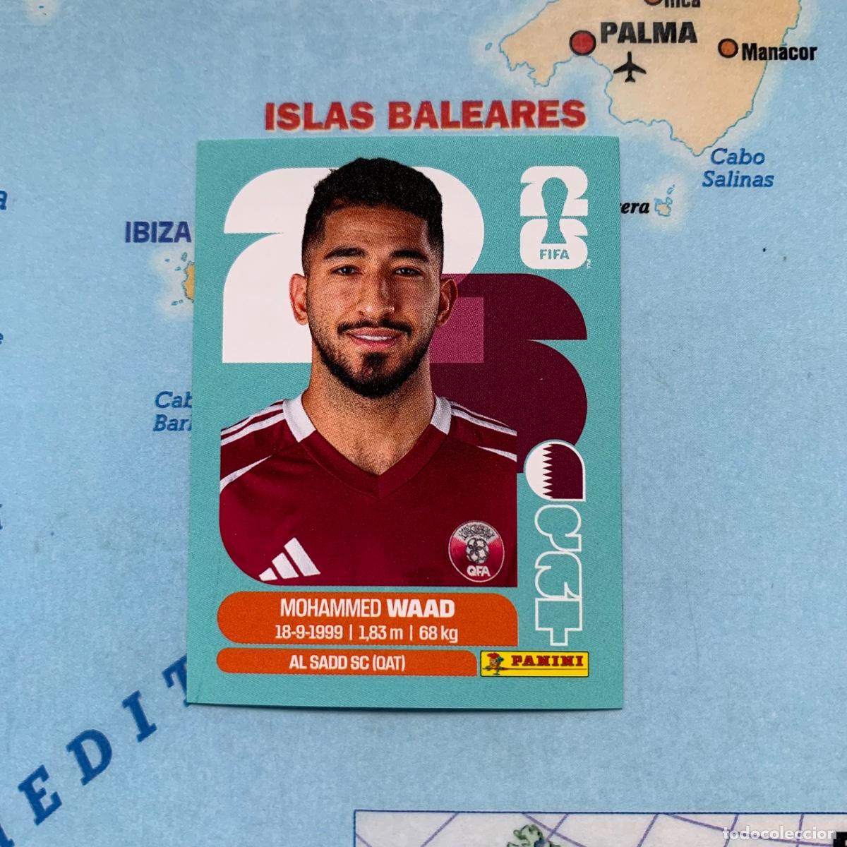 Cromos de F&uacute;tbol: Qatar numero 14 cromo panini Mundial Fifa World Cup 2026