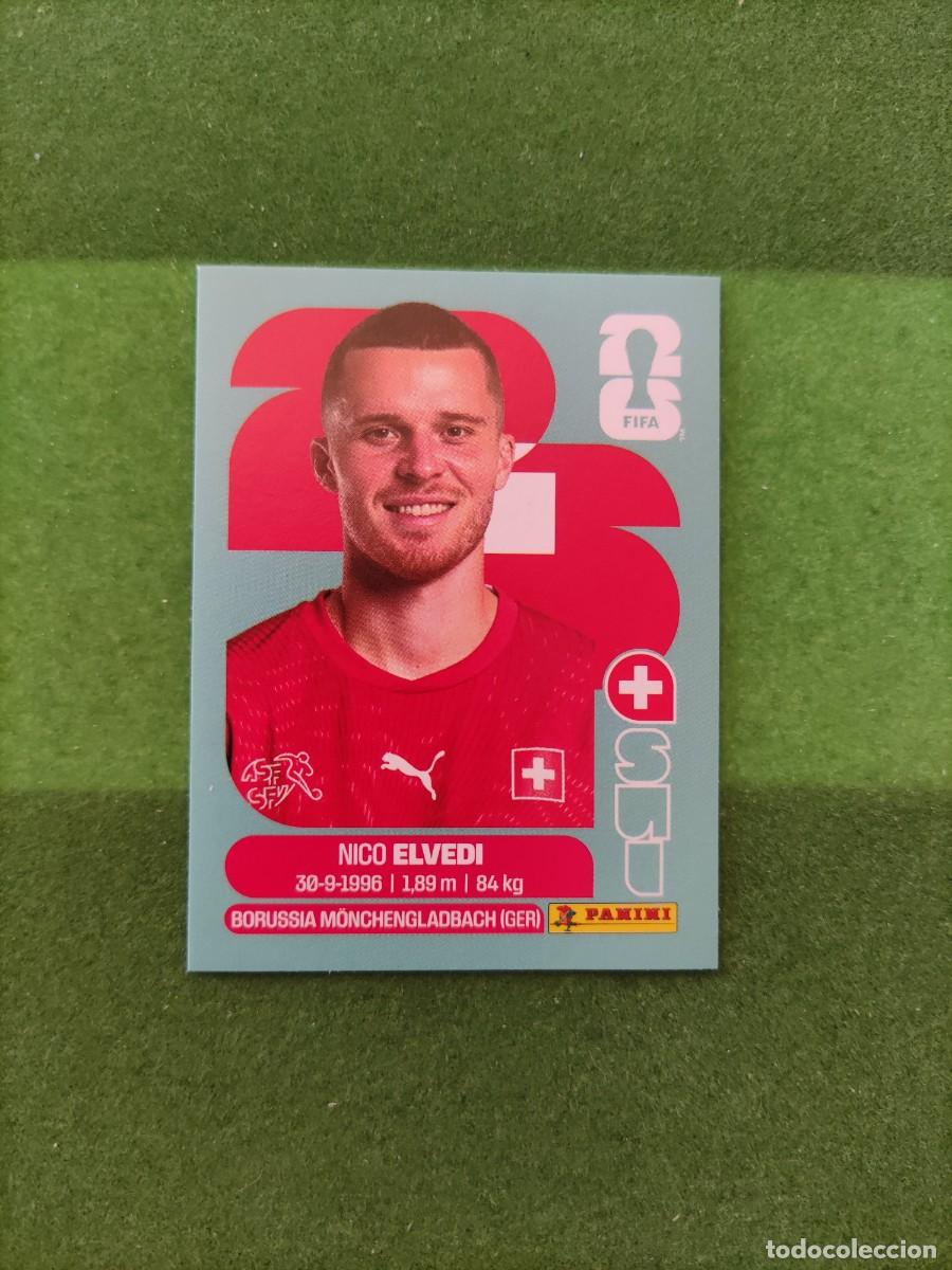 Cromos de F&uacute;tbol: Elvedi Suiza SUI 6 Sticker Mundial 2026 FIFA World Cup / Sin pegar