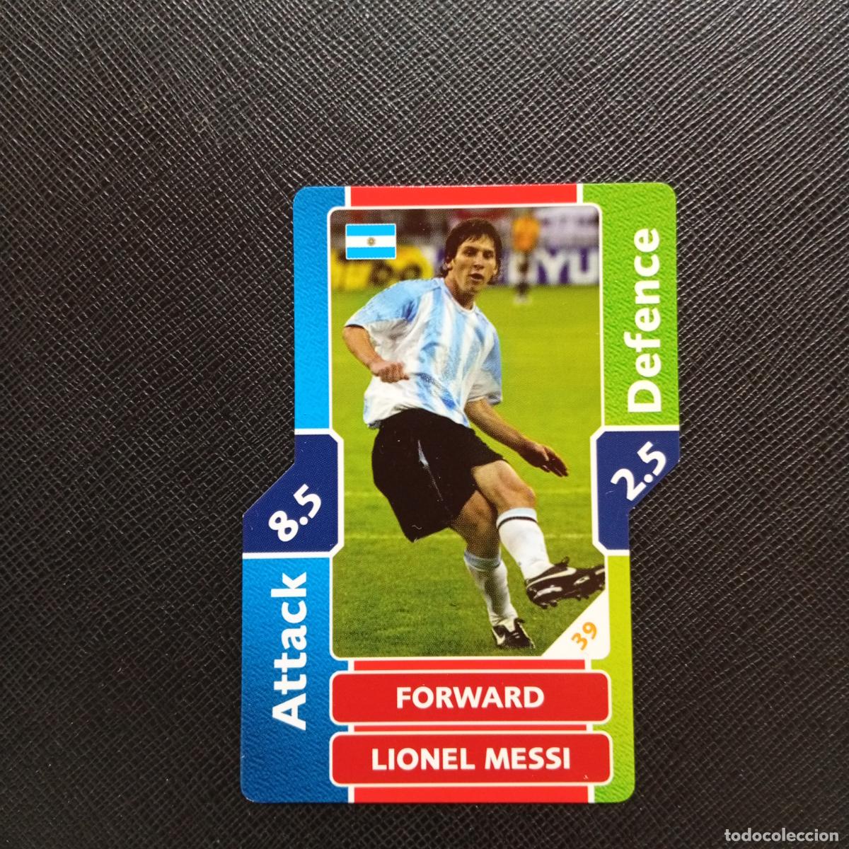 Cromos de F&uacute;tbol: MESSI ARGENTINA TOPPS MATCH ATTAX MUNDIAL 2006 ALEMANIA CROMO FUTBOL 06 - A204 PG28