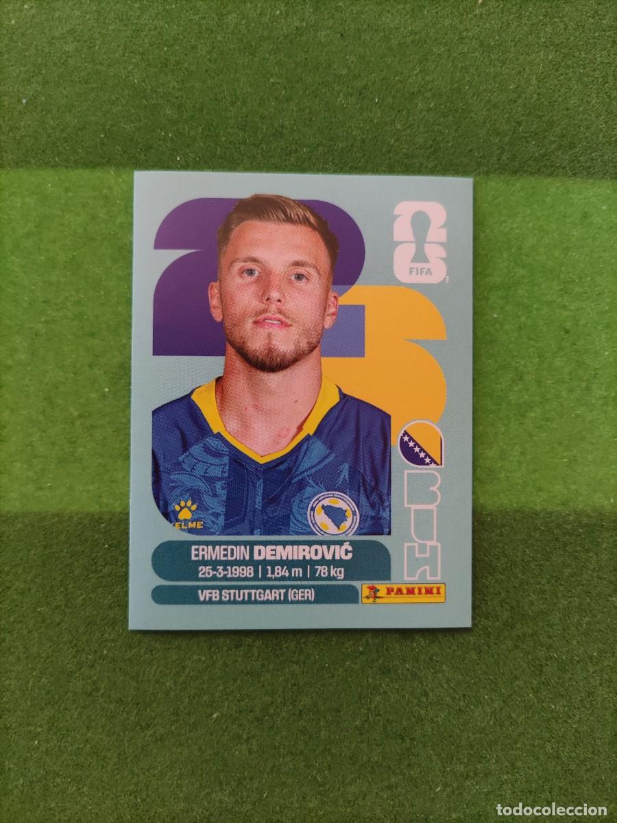 Cromos de F&uacute;tbol: Demirović Bosnia Herzegovina BIH 17 Sticker Mundial 2026 FIFA World Cup / Sin pegar