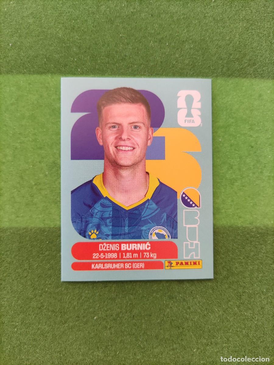 Cromos de F&uacute;tbol: Burnić Bosnia Herzegovina BIH 14 Sticker Mundial 2026 FIFA World Cup / Sin pegar