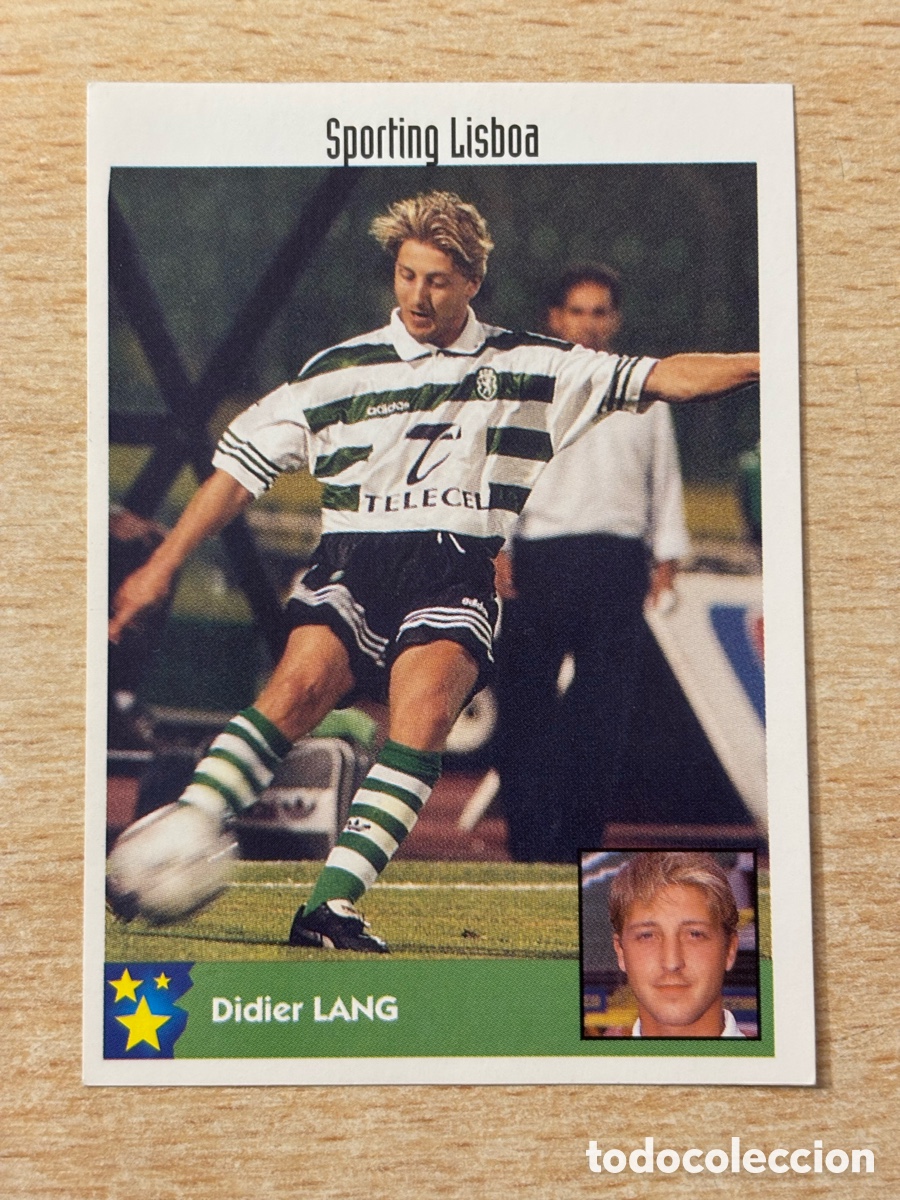 Cromos de F&uacute;tbol: # 246 Lang Francia Sporting de Lisboa Portugal Mejores Equipos de Europa 97-98