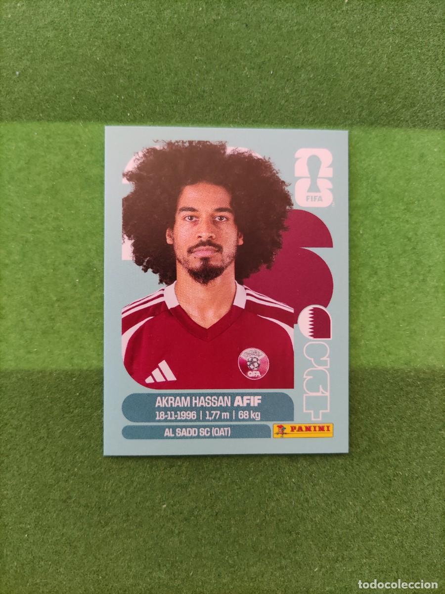 Cromos de F&uacute;tbol: Afif Qatar QAT 18 Sticker Mundial 2026 FIFA World Cup / Sin pegar