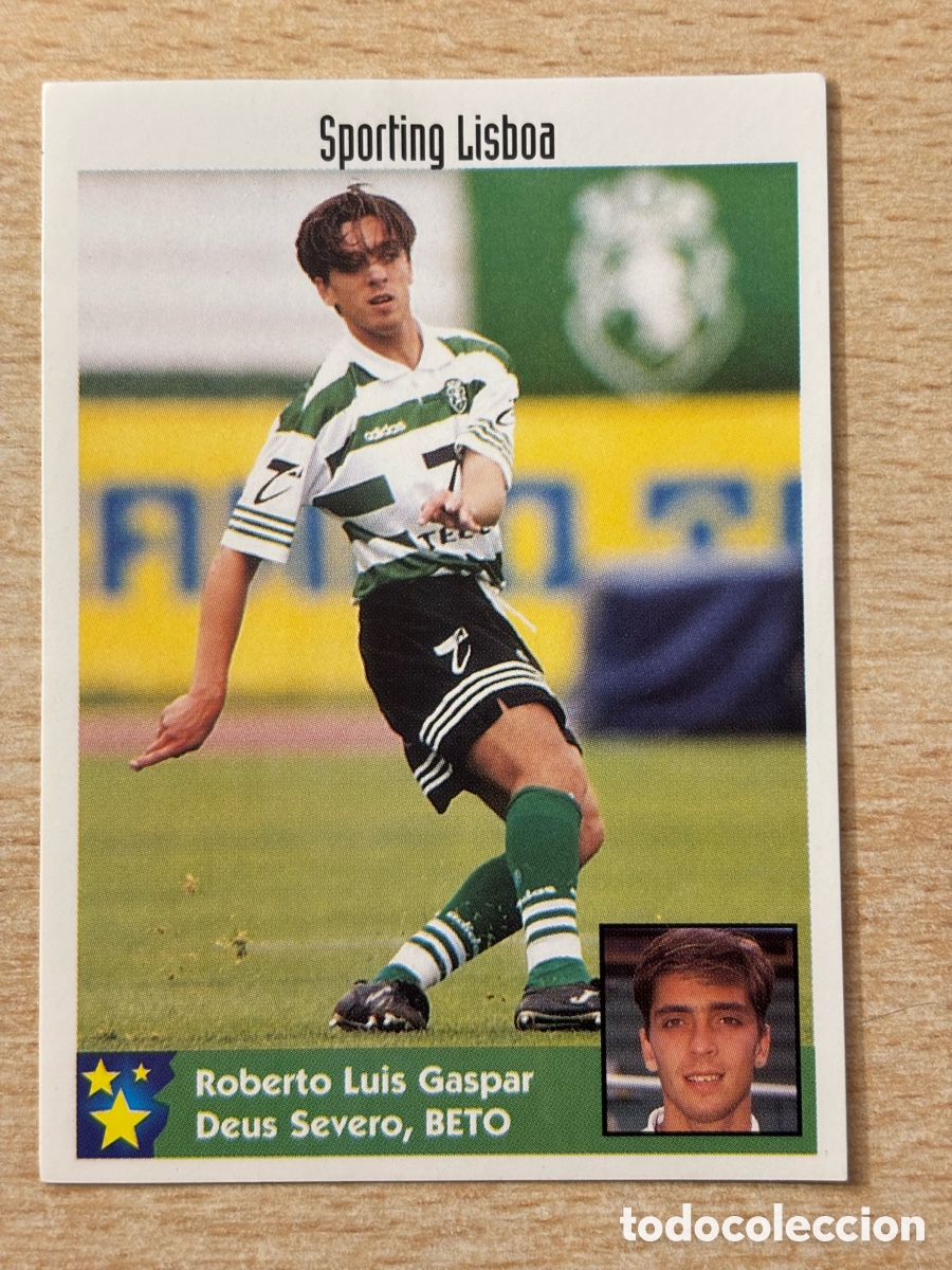 Cromos de F&uacute;tbol: # 244 Beto Portugal Mejores Equipos de Europa 97-98 Panini