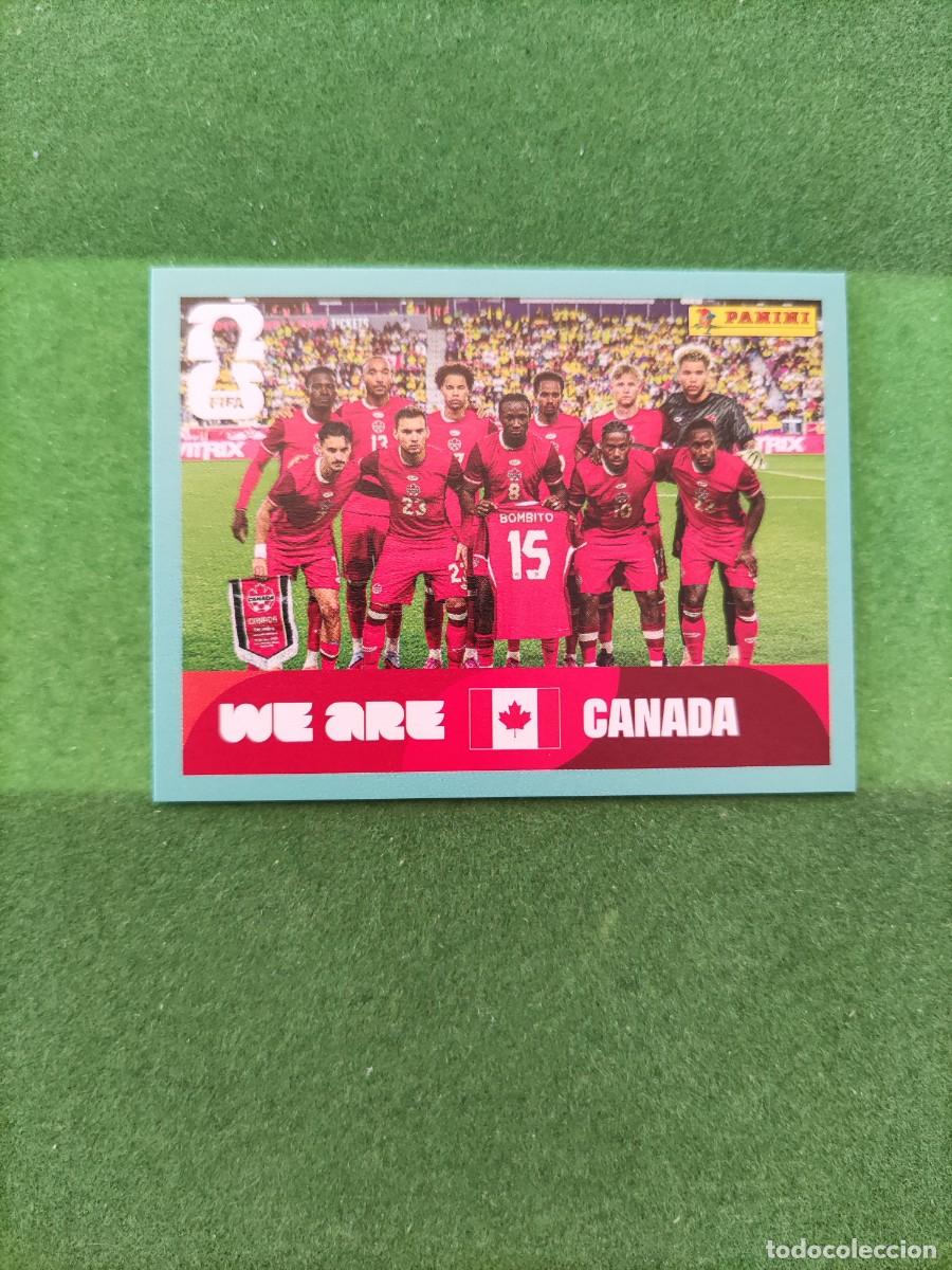 Cromos de F&uacute;tbol: We are Canad&aacute; CAN 13 Sticker Mundial 2026 FIFA World Cup / Sin pegar