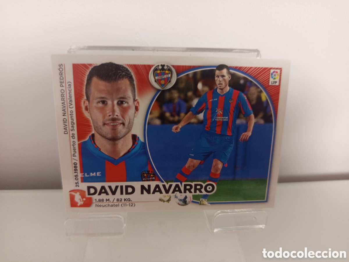 Fu&szlig;ball-Sticker: ❇️ CROMO ⚽ DAVID NAVARRO LEVANTE 14 15 2014 2015 ESTE PANINI SIN PEGAR ❇️