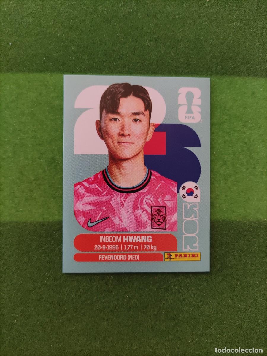 Fu&szlig;ball-Sticker: Hwang Corea del Sur KSA 11 Sticker Mundial 2026 FIFA World Cup / Sin pegar