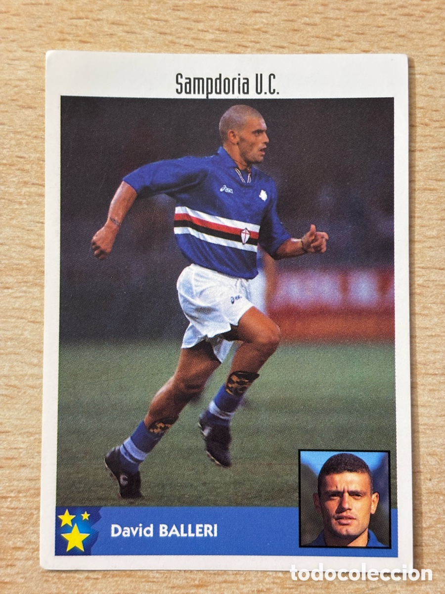 Fu&szlig;ball-Sticker: # 230 Balleri Italia Sampdoria Mejores Equipos de Europa 97-98 Panini