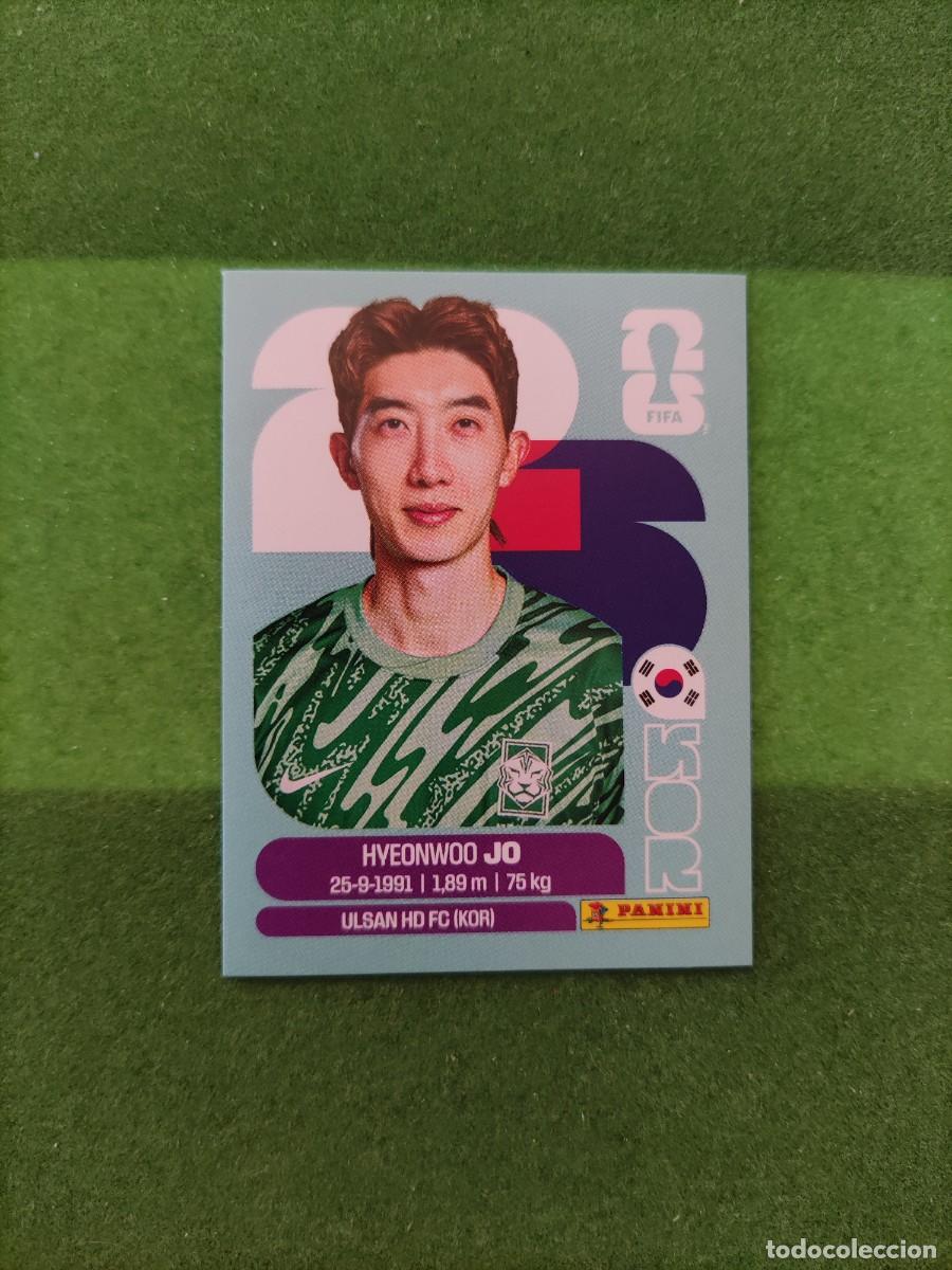 Fu&szlig;ball-Sticker: Jo Corea del Sur KSA 2 Sticker Mundial 2026 FIFA World Cup / Sin pegar