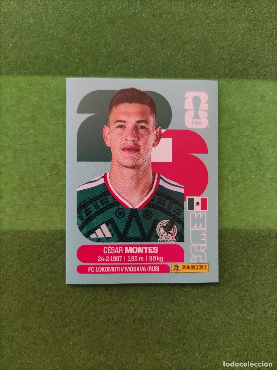 Cromos de F&uacute;tbol: Montes M&eacute;xico MEX 5 Sticker Mundial 2026 FIFA World Cup / Sin pegar