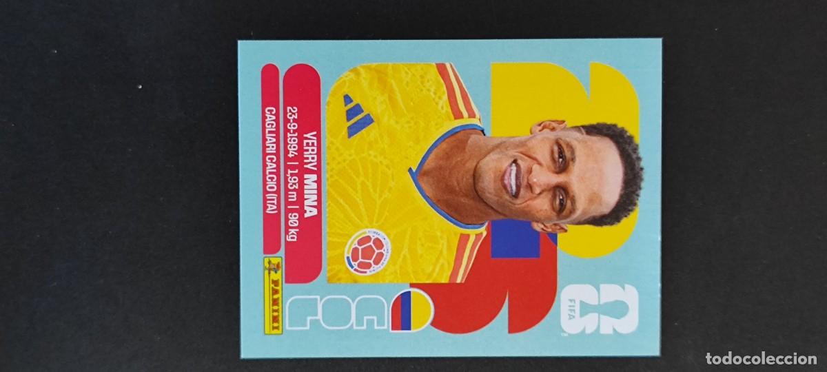 Cromos de F&uacute;tbol: FIFA WORLD CUP 2026 STICKER YERRY MINA COLOMBIA # COL5 PANINI