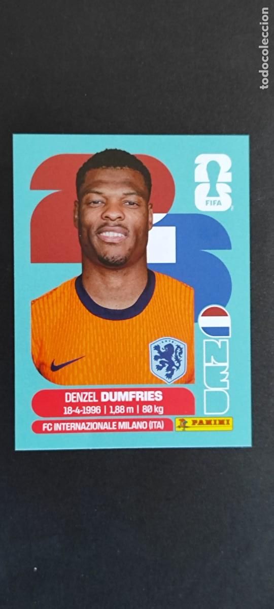 Cromos de F&uacute;tbol: FIFA WORLD CUP 2026 STICKER DUMFRIES HOLANDA # NED6 PANINI