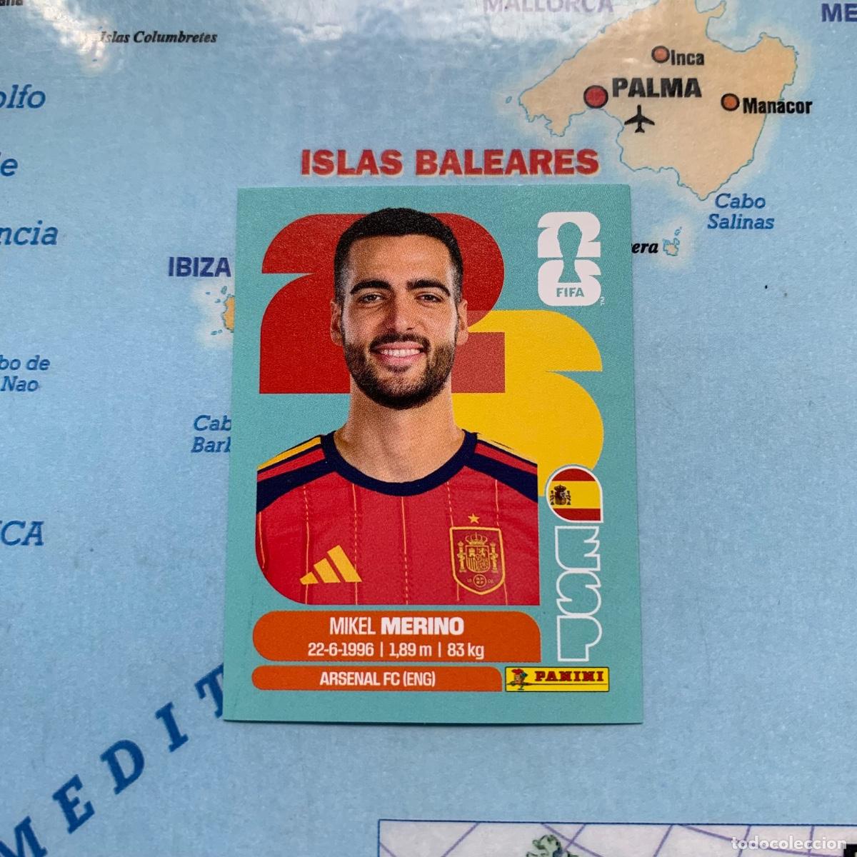 Cromos de F&uacute;tbol: Espa&ntilde;a n&uacute;mero 14 cromo panini Mundial Fifa World Cup 2026