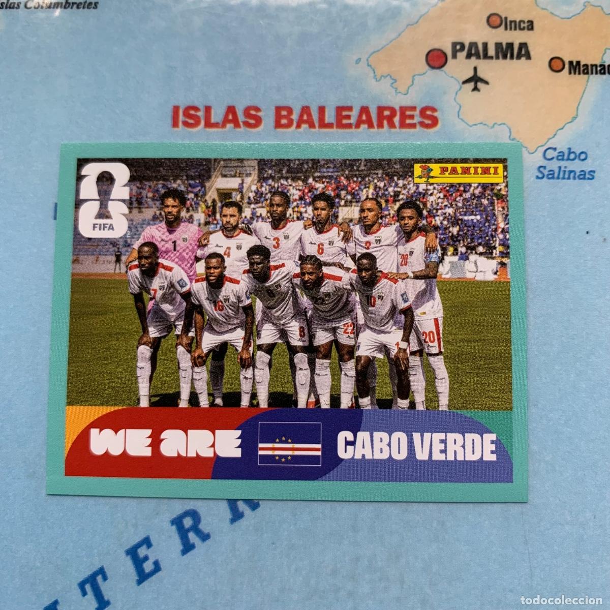Cromos de F&uacute;tbol: Cabo Verde n&uacute;mero 13 cromo panini Mundial Fifa World Cup 2026