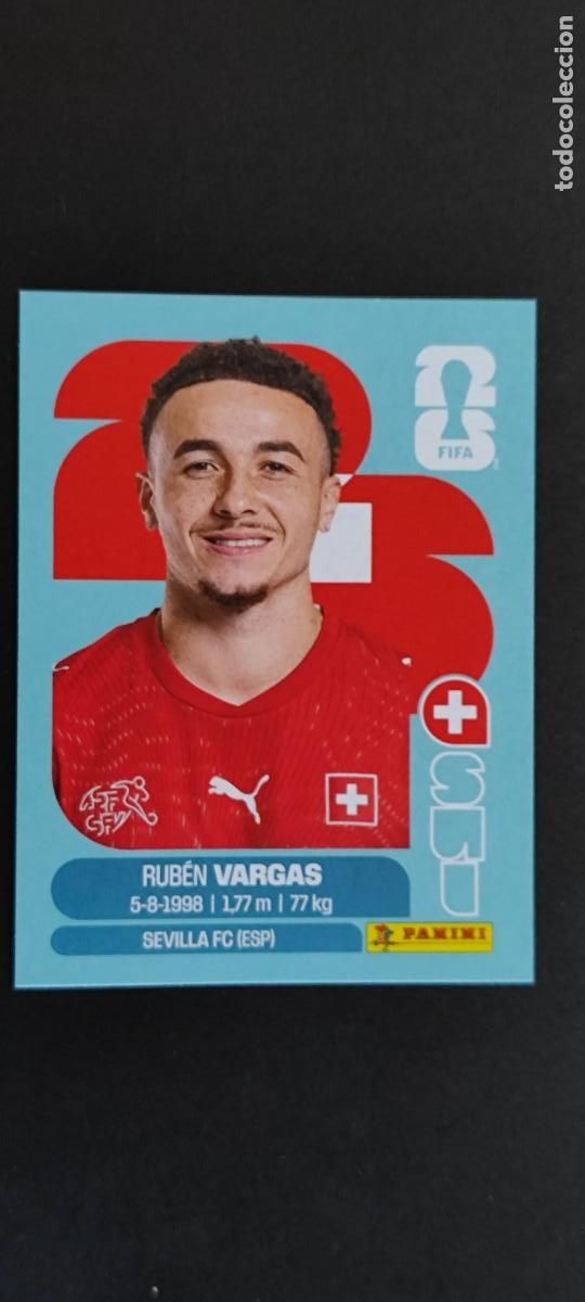 Cromos de F&uacute;tbol: FIFA WORLD CUP 2026 STICKER VARGAS SUIZA # SUI18 PANINI