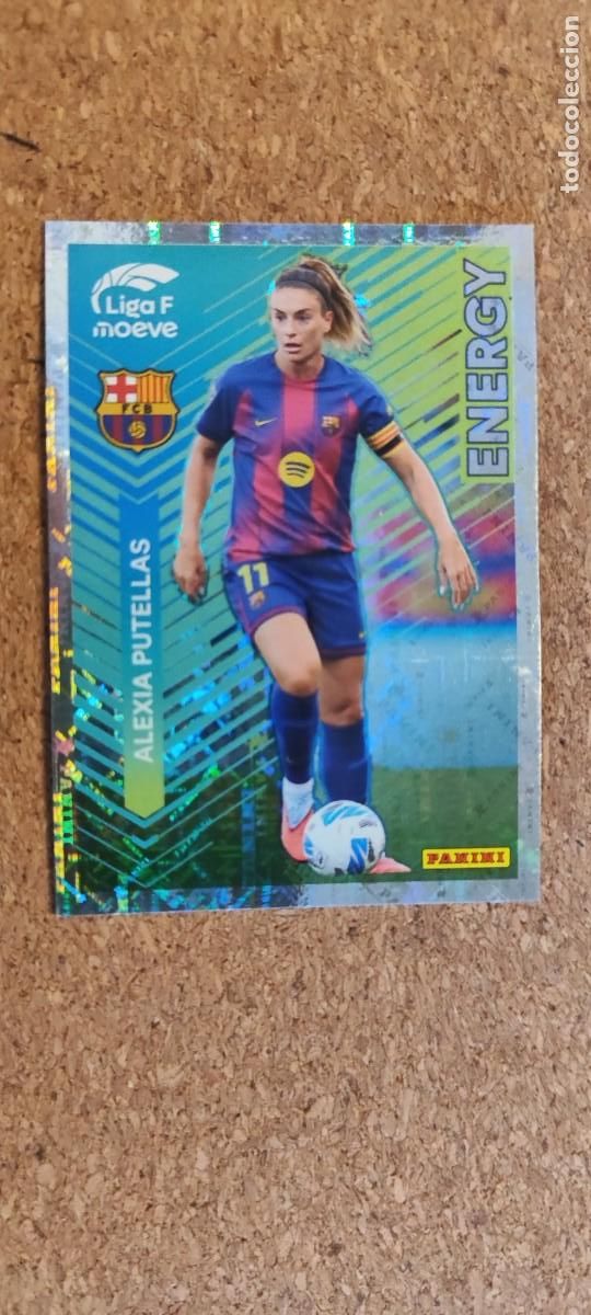 Cromos de F&uacute;tbol: LIGA F MOEVE 2025/26 FEMENINA STICKER ENERGY ALEXIA PUTELLAS FC BARCELONA # 330 PANINI