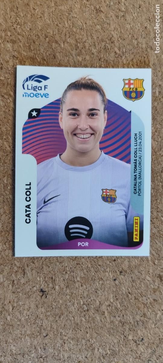 Cromos de F&uacute;tbol: LIGA F MOEVE 2025/26 FEMENINA STICKER CATA COLL FC BARCELONA # 84 PANINI