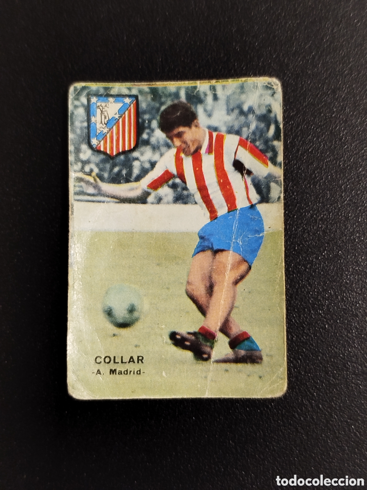 Cromos de F&uacute;tbol: CROMO FHER DISGRA 67 68 1967 1968 FUTBOL LIGA COLLAR ATL&Eacute;TICO DE MADRID