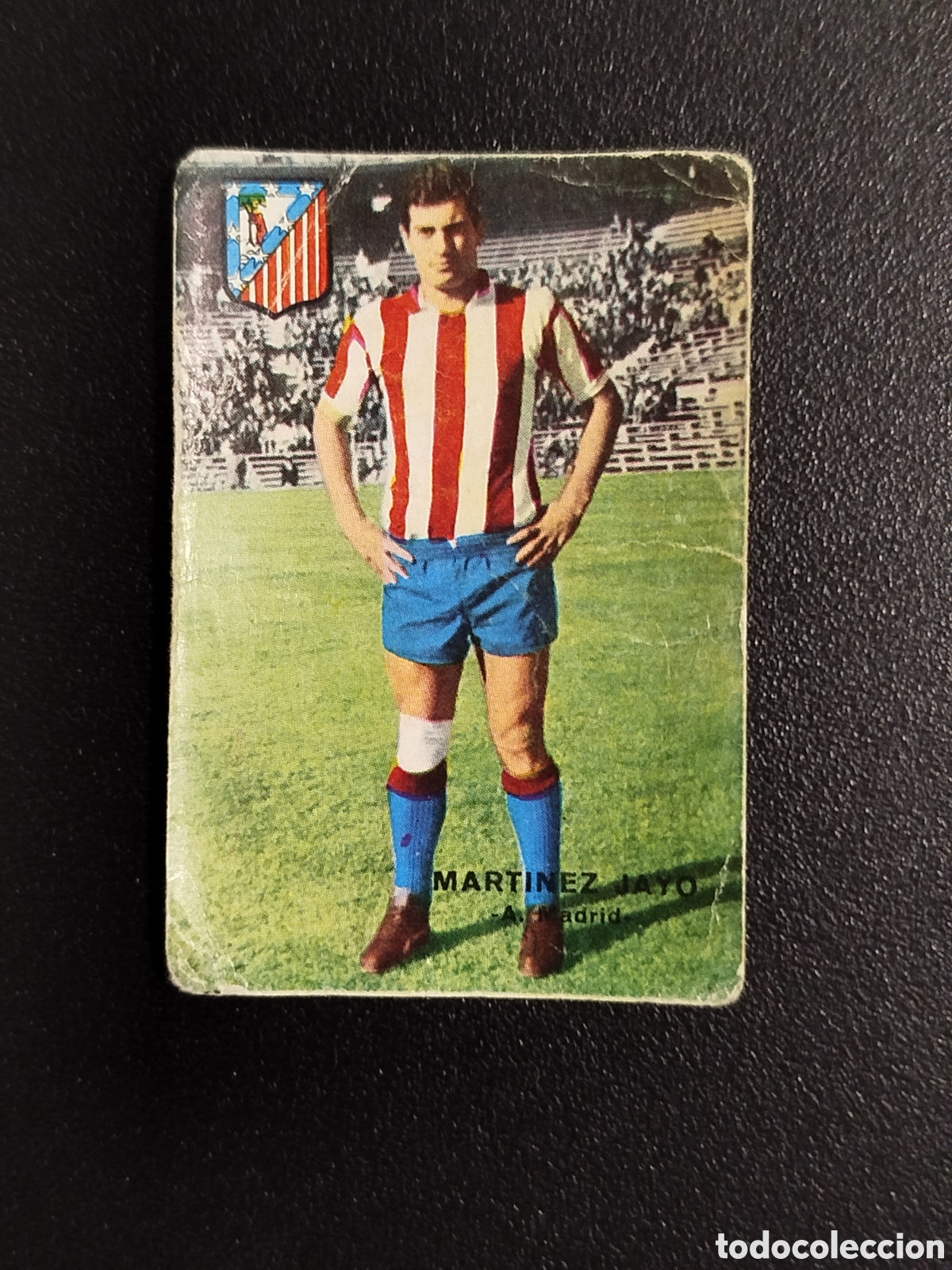 Cromos de F&uacute;tbol: CROMO FHER DISGRA 67 68 1967 1968 FUTBOL LIGA MART&Iacute;NEZ JAYO ATL&Eacute;TICO DE MADRID
