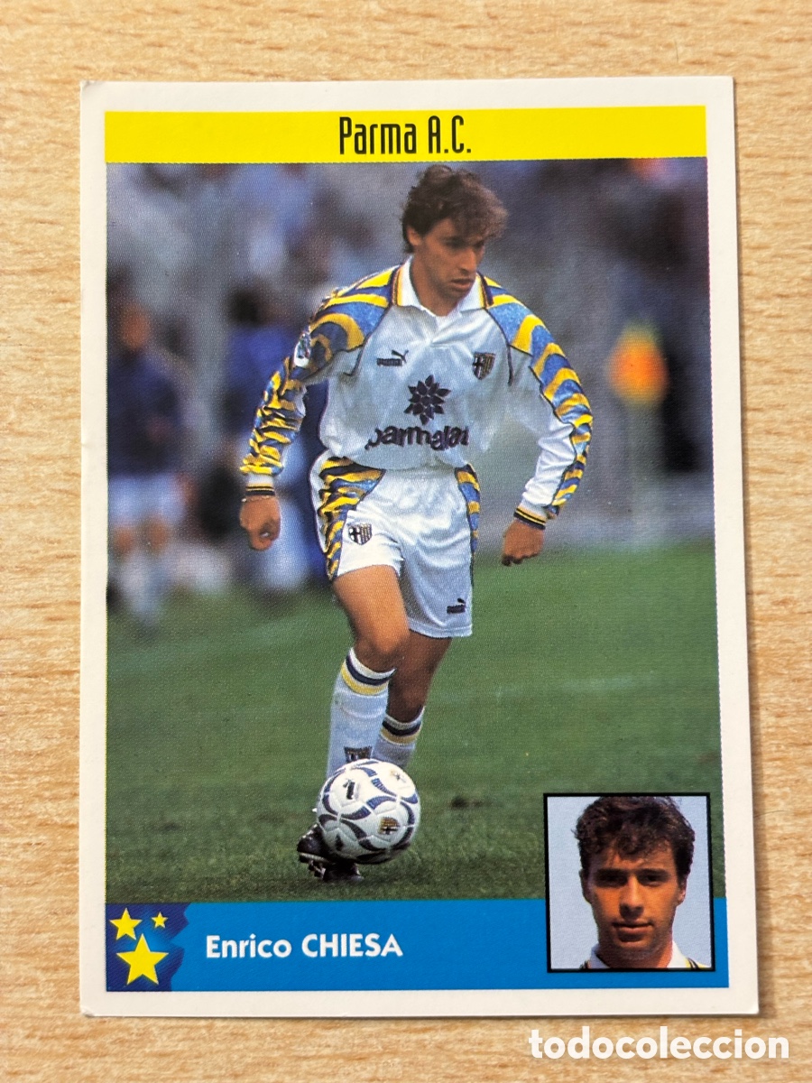 Cromos de F&uacute;tbol: # 214 Chiesa Italia Parma AC Mejores Equipos de Europa 97-98 Panini