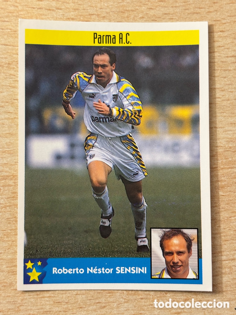 Cromos de F&uacute;tbol: # 211 Sensini Argentina Parma AC Italia Mejores Equipos de Europa 97-98 Panini