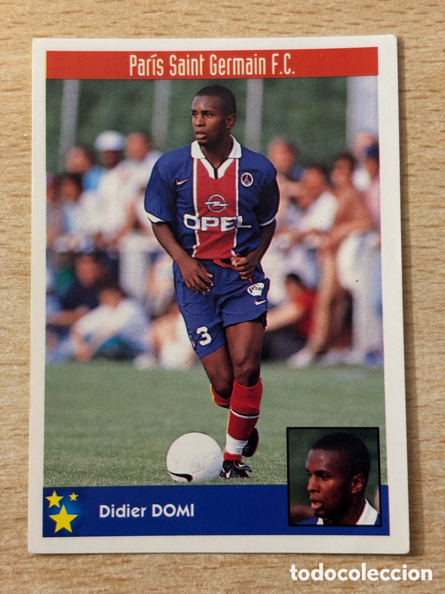 Cromos de F&uacute;tbol: # 197 Domi PSG Francia Mejores Equipos de Europa 97-98 Panini