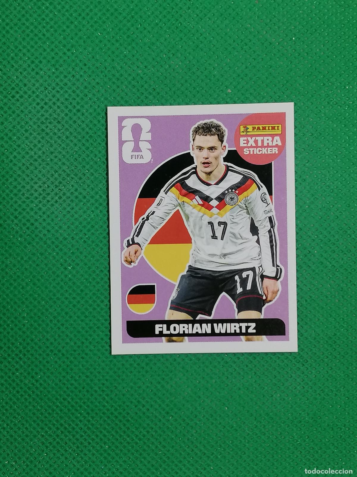 Cromos de F&uacute;tbol: FLORIAN WIRTZ ALEMANIA MORADO EXTRA STICKER ⚽ PANINI FIFA MUNDIAL WORLD CUP 26 2026 STICKER ⚽