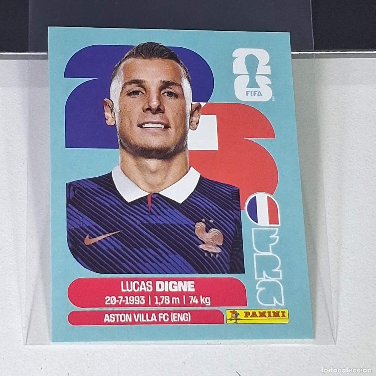 Cromos de F&uacute;tbol: A39 FRA8 LUCAS DIGNE 8 FRANCIA FRANCE FRA MUNDIAL FIFA WORLD CUP 2026 STICKER PANINI