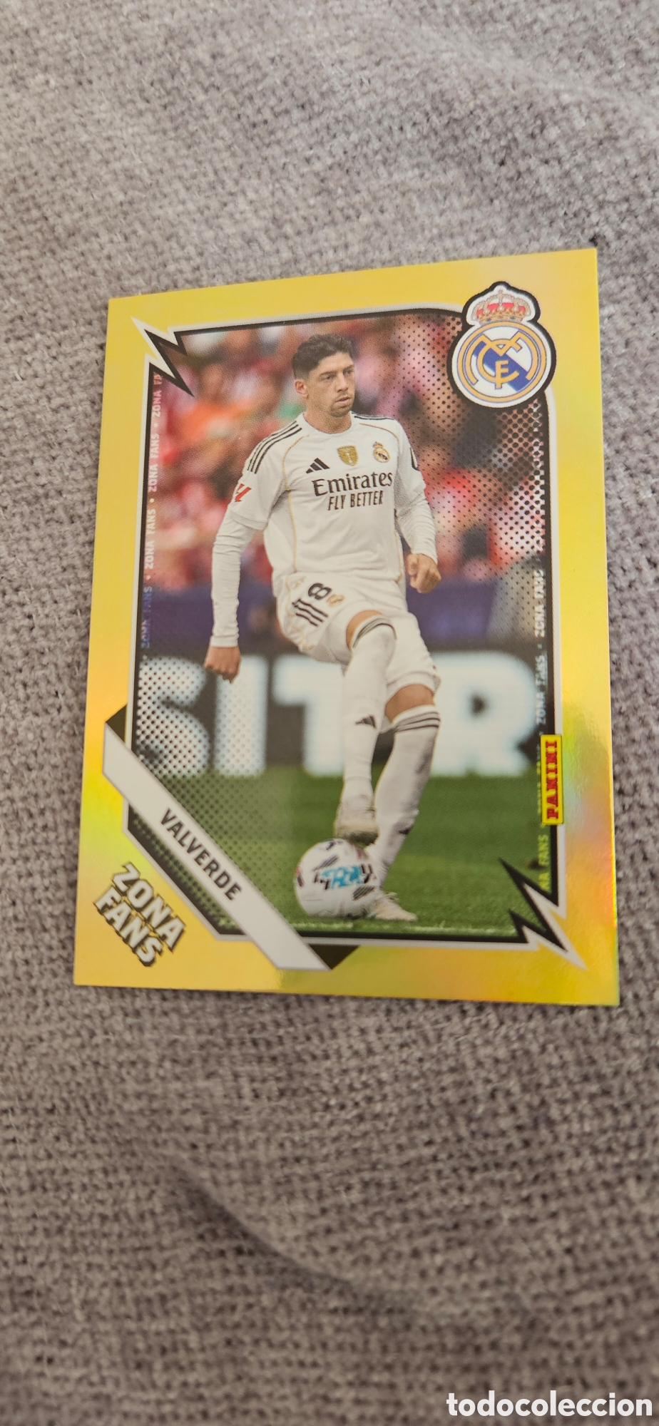 Cromos de F&uacute;tbol: Valverde 37 real Madrid panini club 2025-2026 25 26