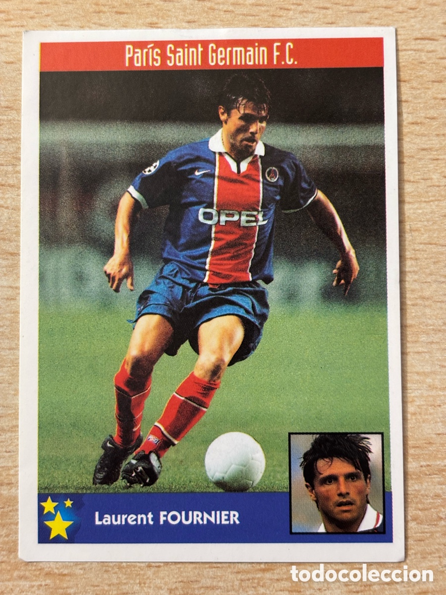 Cromos de F&uacute;tbol: # 194 Fournier PSG Francia Mejores Equipos de Europa 97-98 Panini