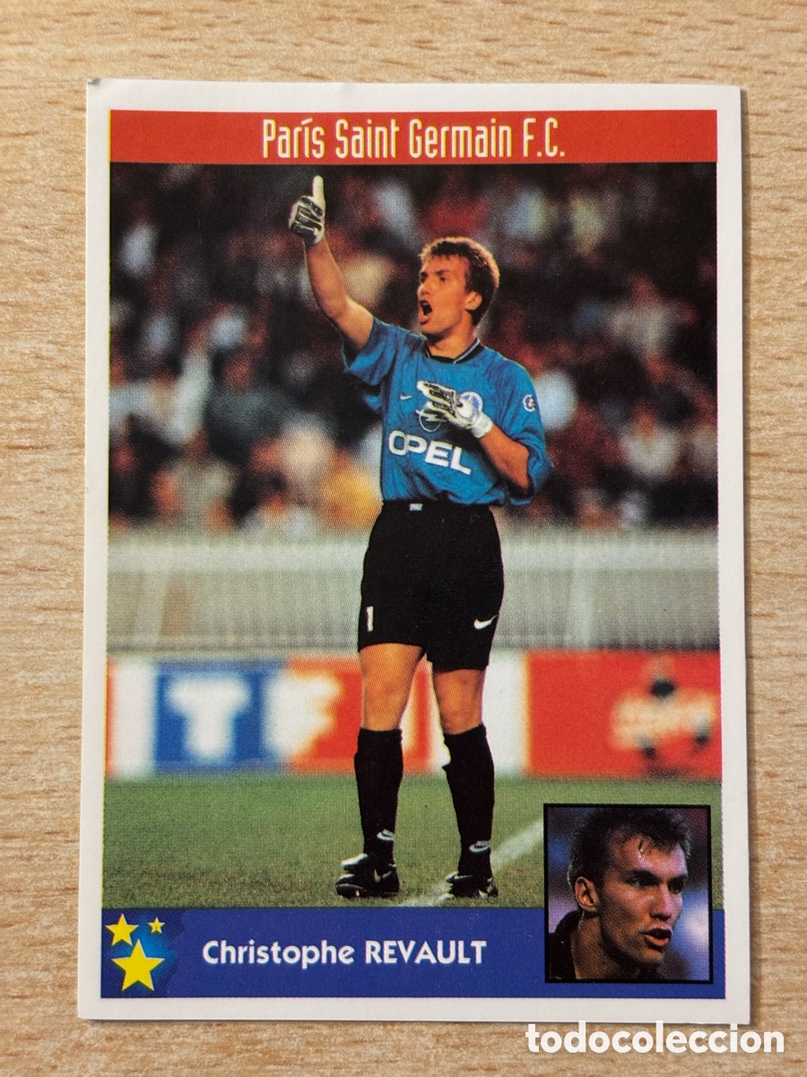 Cromos de F&uacute;tbol: # 193 Revault PSG Francia Mejores Equipos de Europa 97-98 Panini