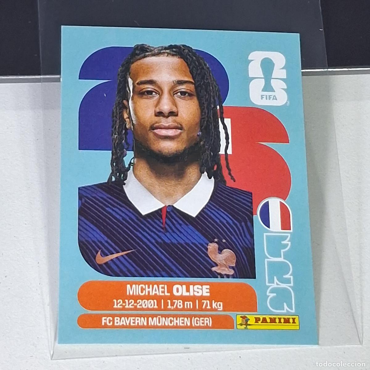 Cromos de F&uacute;tbol: A39 FRA14 MICHAEL OLISE 14 FRANCIA FRANCE FRA MUNDIAL FIFA WORLD CUP 2026 STICKER PANINI