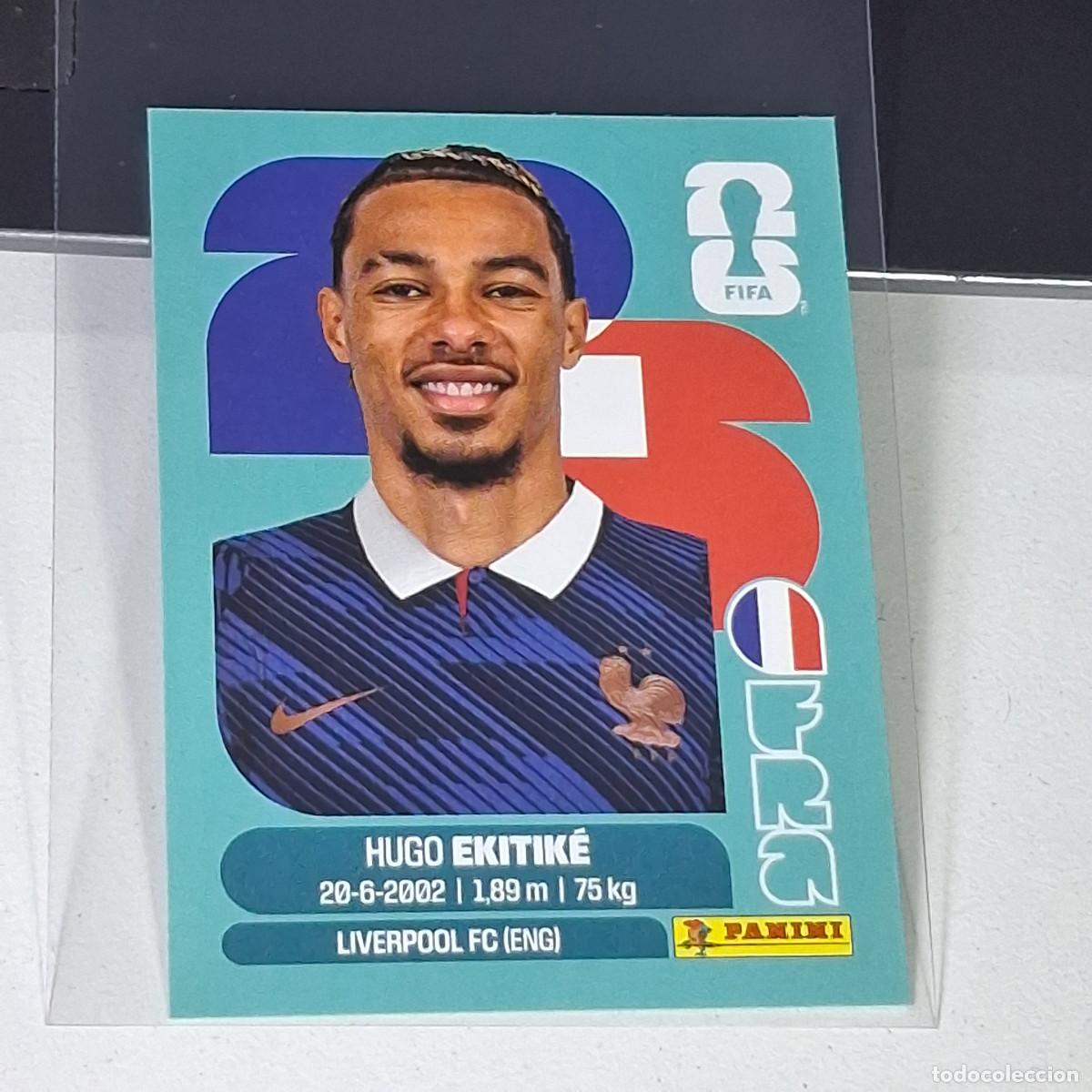 Cromos de F&uacute;tbol: A39 FRA 19 FRA19 HUGO EKITIKE FRANCIA FRANCE FRA MUNDIAL FIFA WORLD CUP 2026 STICKER PANINI