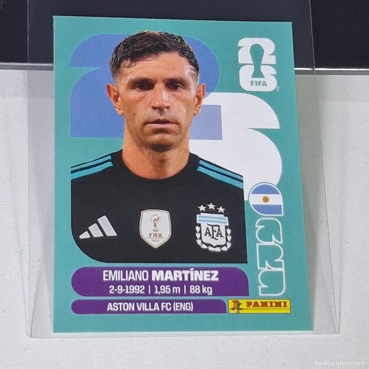 Cromos de F&uacute;tbol: A39 ARG 2 ARG2 EMILIANO MARTINEZ DIBU ARGENTINA ARG MUNDIAL FIFA WORLD CUP 2026 STICKER PANINI