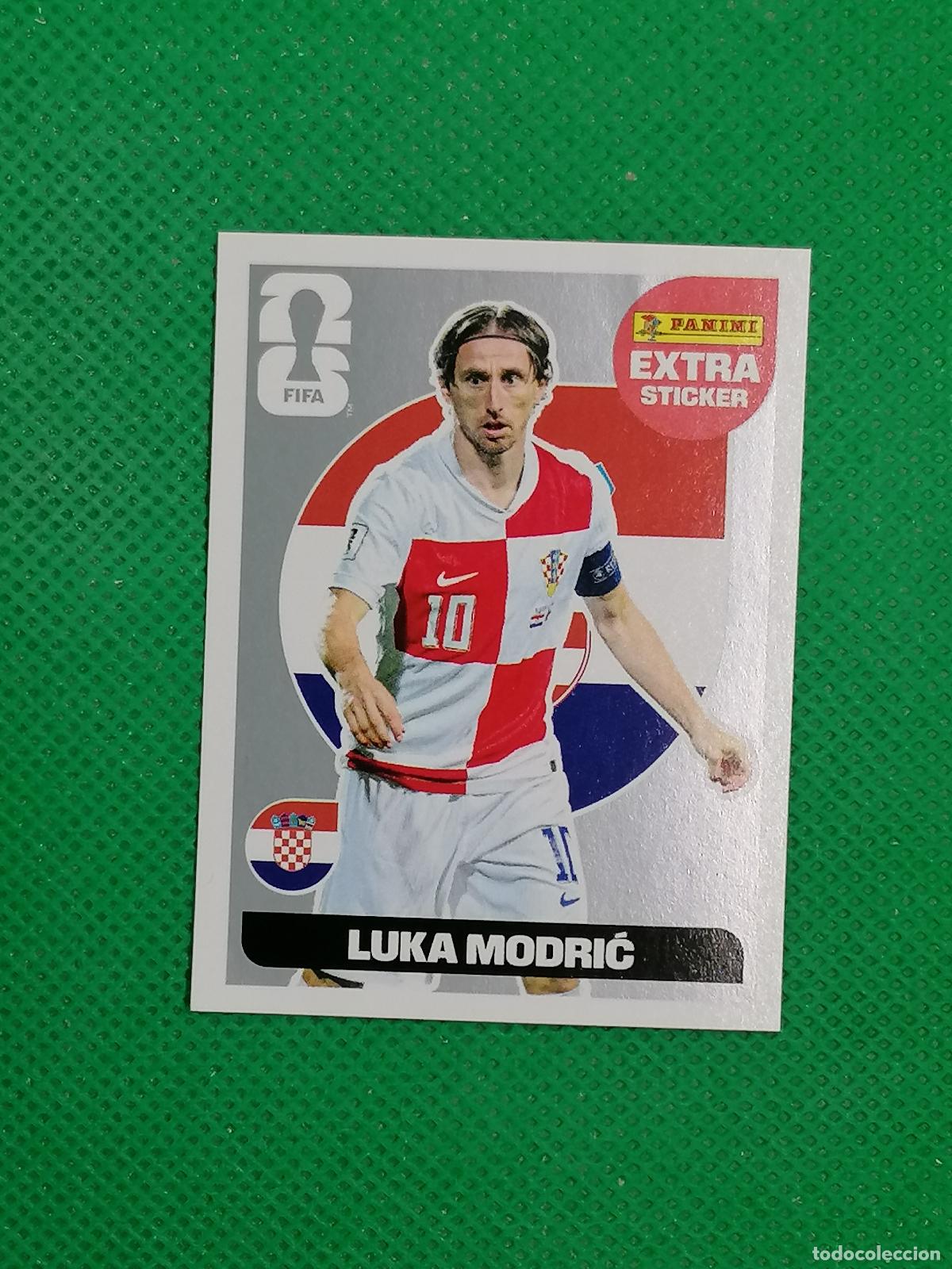 Cromos de F&uacute;tbol: LUCA MODRIC CROACIA PLATA EXTRA STICKER ⚽ PANINI FIFA MUNDIAL WORLD CUP 26 2026 STICKER ⚽
